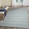 The Rug Department Liora Manne Miranda Tweed Stripe Indoor Outdoor Area Rug Aqua